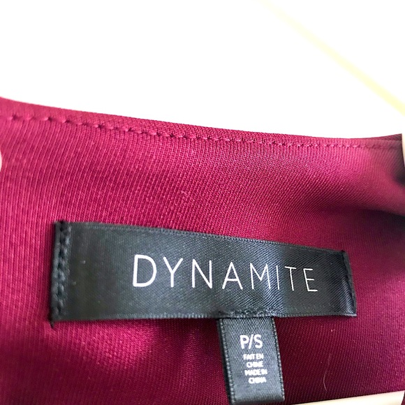 Burgundy Dynamite Summer Dress - Picture 3 of 3